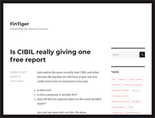 Tablet Screenshot of fintiger.com